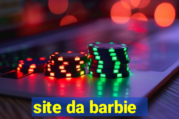 site da barbie - jogos